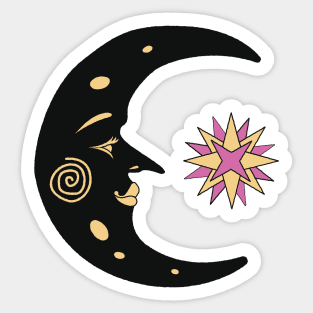 Moonstar Sticker